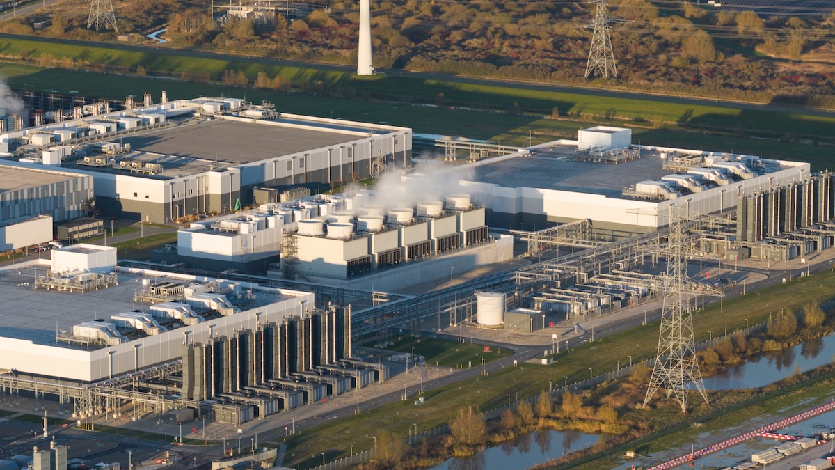 Massive Data Center Cooling Systems.