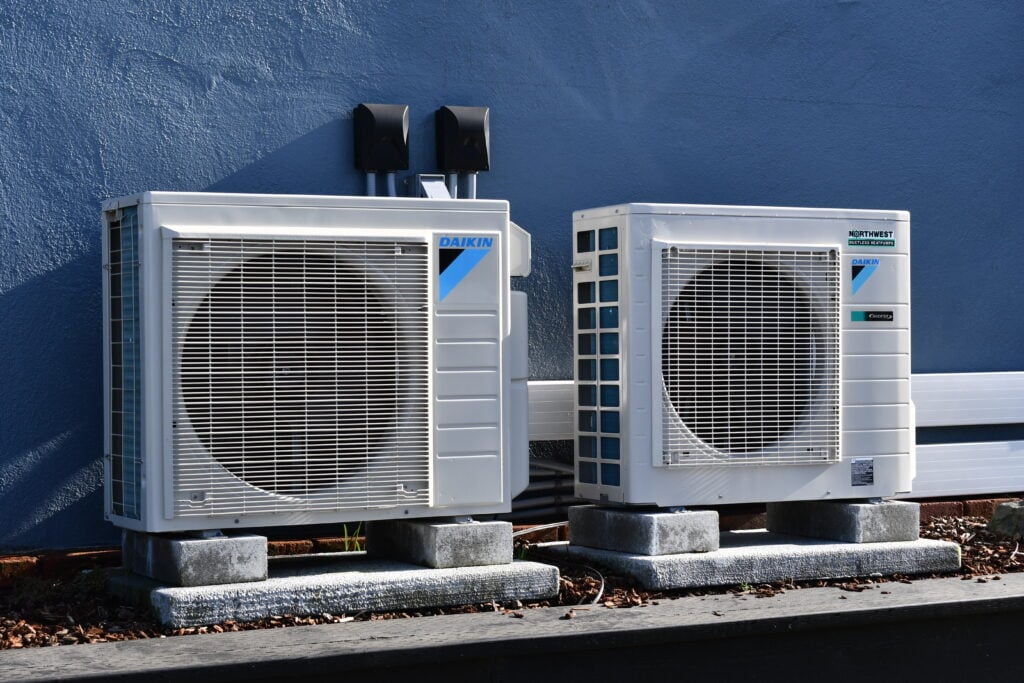 is daikin a good brand two grey hvacs outside